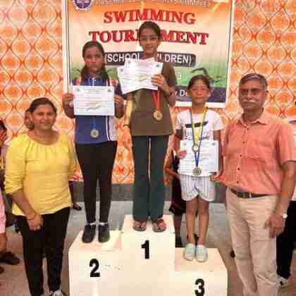 Inter school Swimming competition